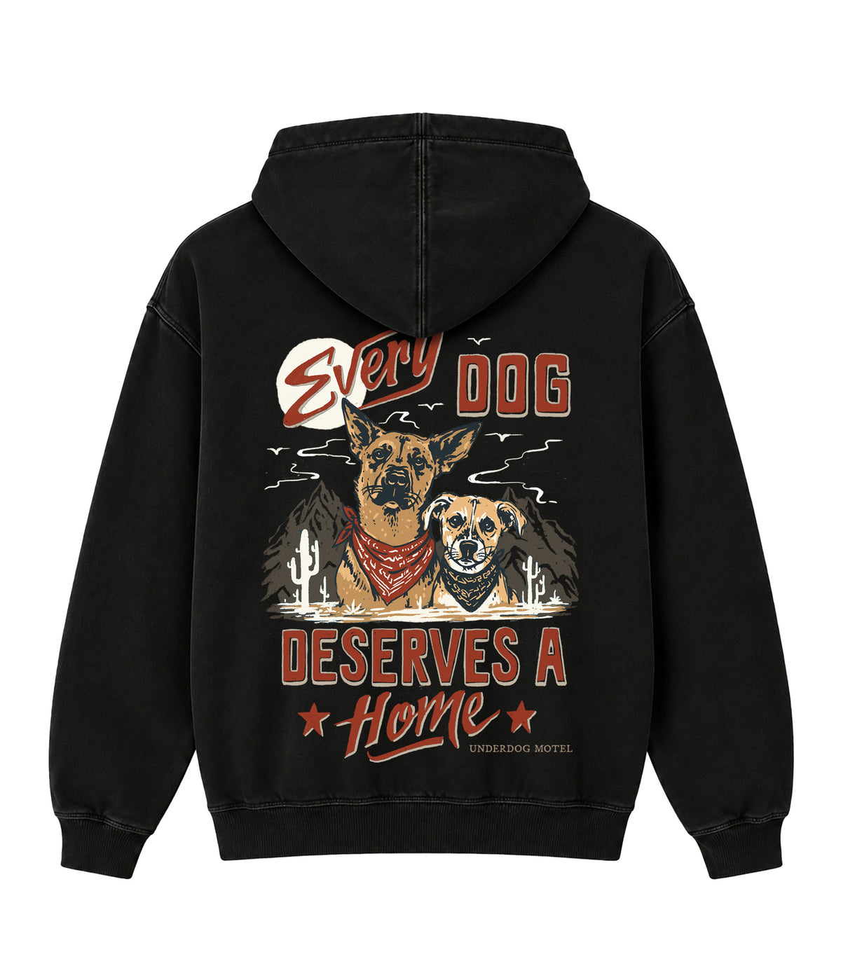 Every Dog Deserves A Home Bandana - Hoodie