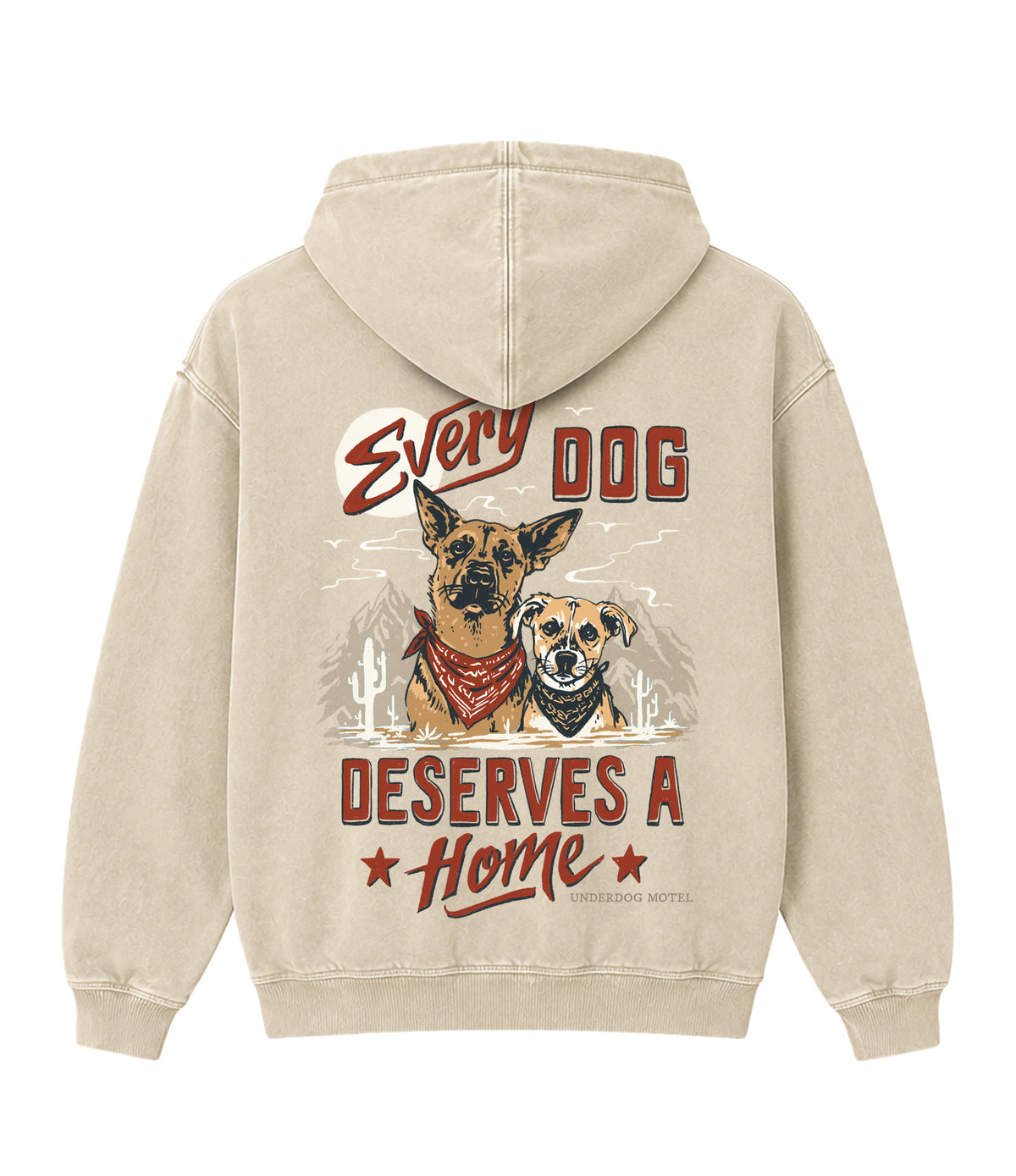 Every Dog Deserves A Home Bandana - Hoodie