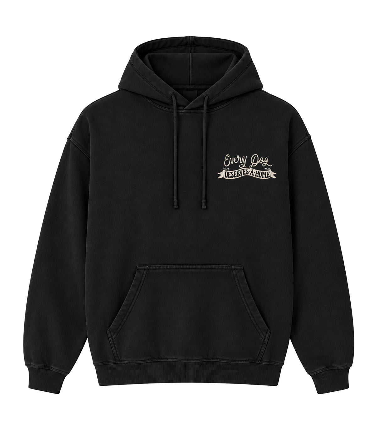 Every Dog Deserves A Home Heart - Hoodie